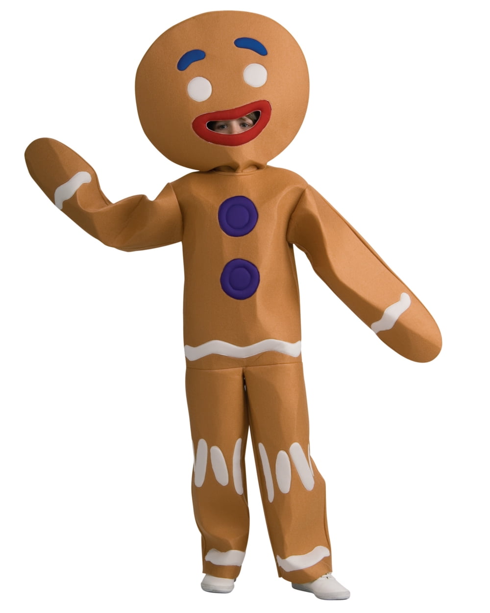 Shrek Gingerbread Man Child Halloween Costume - Walmart.com